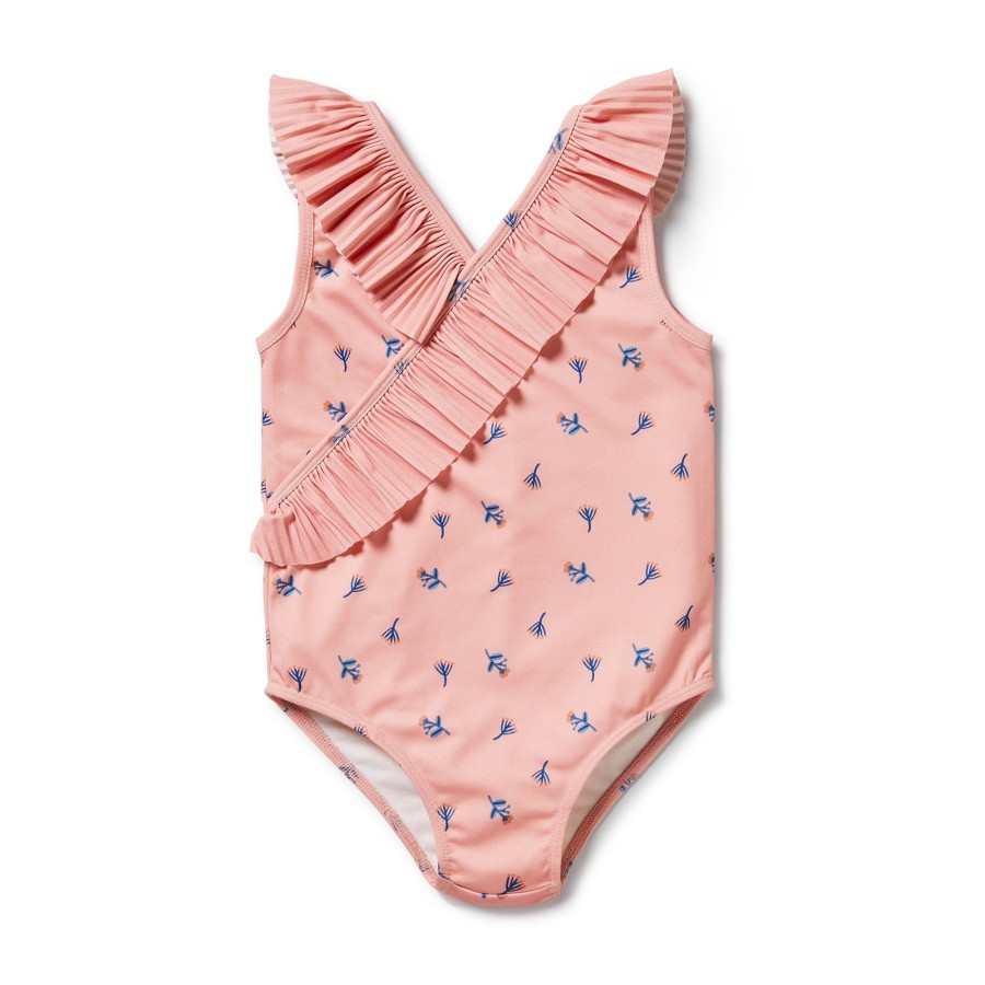 Baby [0-23M] Wilson & Frenchy Swim | Wilson And Frenchy One Piece Swimsuit Little Flower