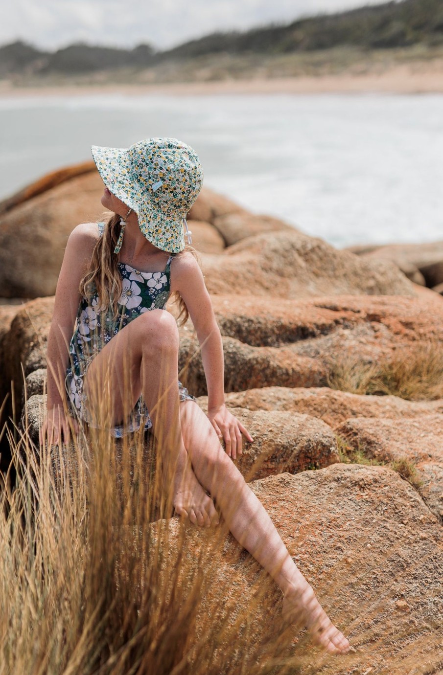 Child [2-14] Acorn Hats | Acorn Wide Brim Sunhat - Maeve