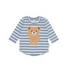 Child [2-14] Huxbaby Tops | Huxbaby Hello Hux Stripe Top