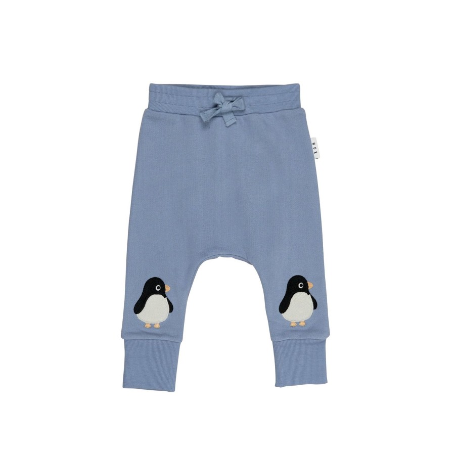 Child [2-14] Huxbaby Bottoms | Huxbaby Percy Drop Crotch Pant - Lake