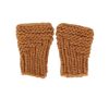 Child [2-14] Acorn Scarves + Mittens | Acorn Journey Fingerless Mittens - Caramel