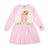 Grown Ups Rock Your Baby | Rock Your Baby Care Bear Love Raglan Sleeve Dress Mama Size - Pink