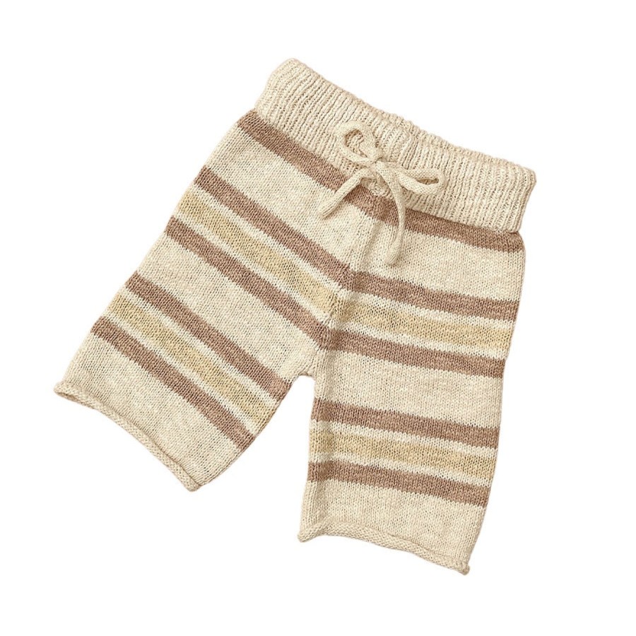 Child [2-14] Ziggy Lou Knitwear | Ziggy Lou - Cropped Pants | Cinnamon