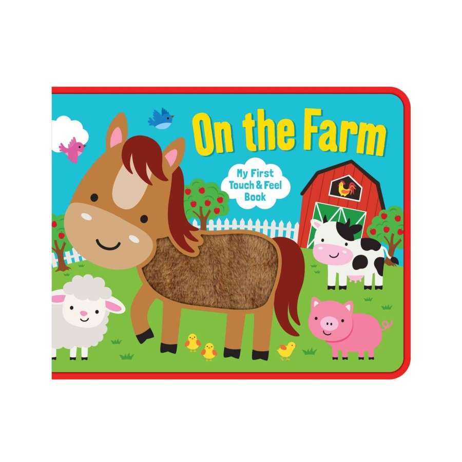 Play + Learn Lake Press Books | Touch & Feel Book - On The Farm