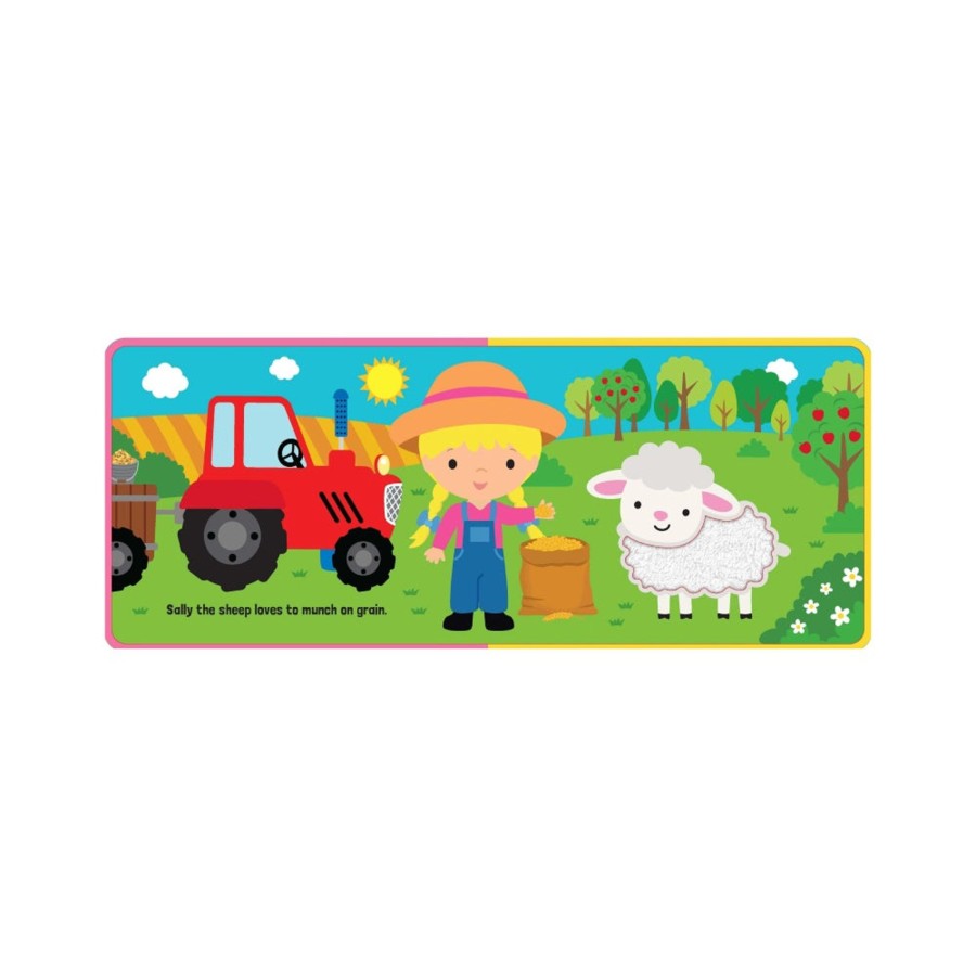 Play + Learn Lake Press Books | Touch & Feel Book - On The Farm