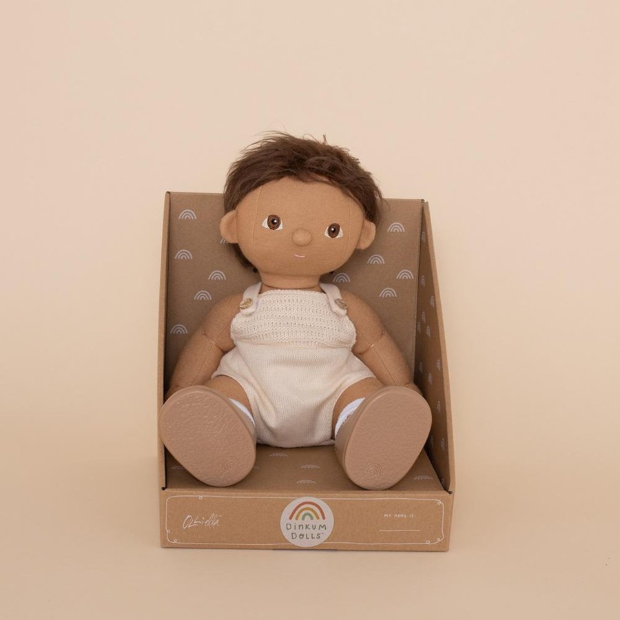 Play + Learn Olli Ella Dolls + Accessories | Olli Ella Dinkum Doll - Sprout