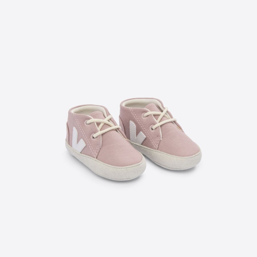 Baby [0-23M] Veja Footwear | Veja Baby Canvas - Babe/White