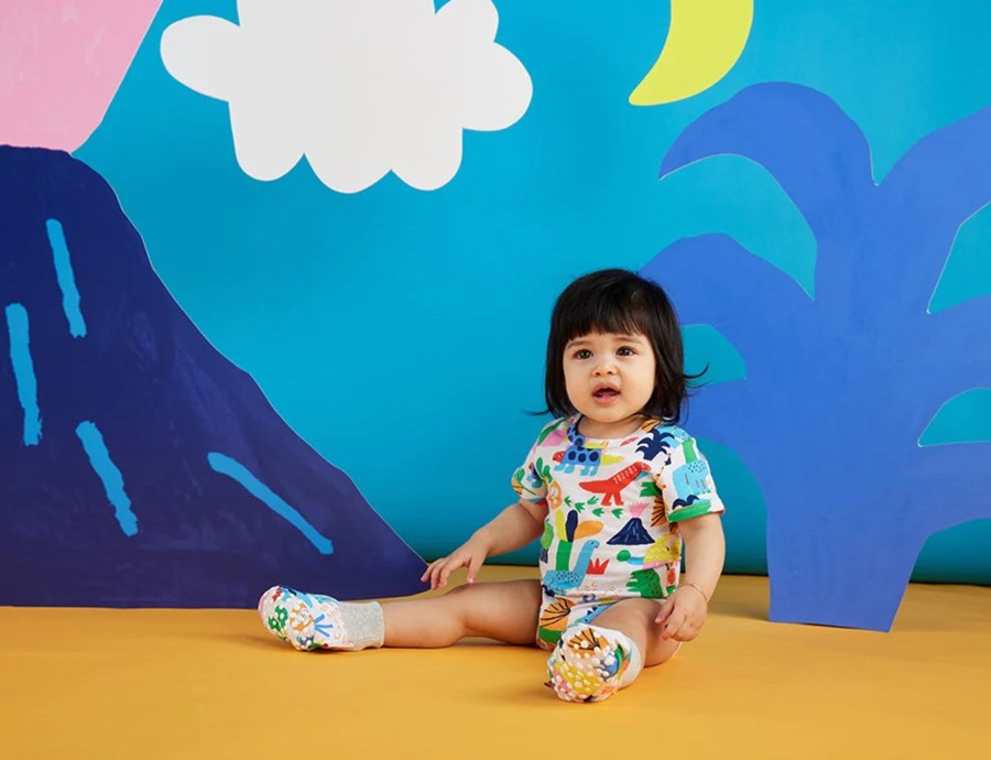 Baby [0-23M] Halcyon Nights All In One | Halcyon Nights Our Land Before Short Sleeve Bodysuit