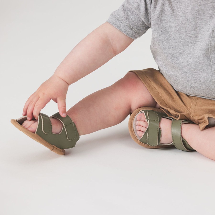 Baby [0-23M] Pretty Brave Footwear | Pretty Brave Baby Wilder - Khaki