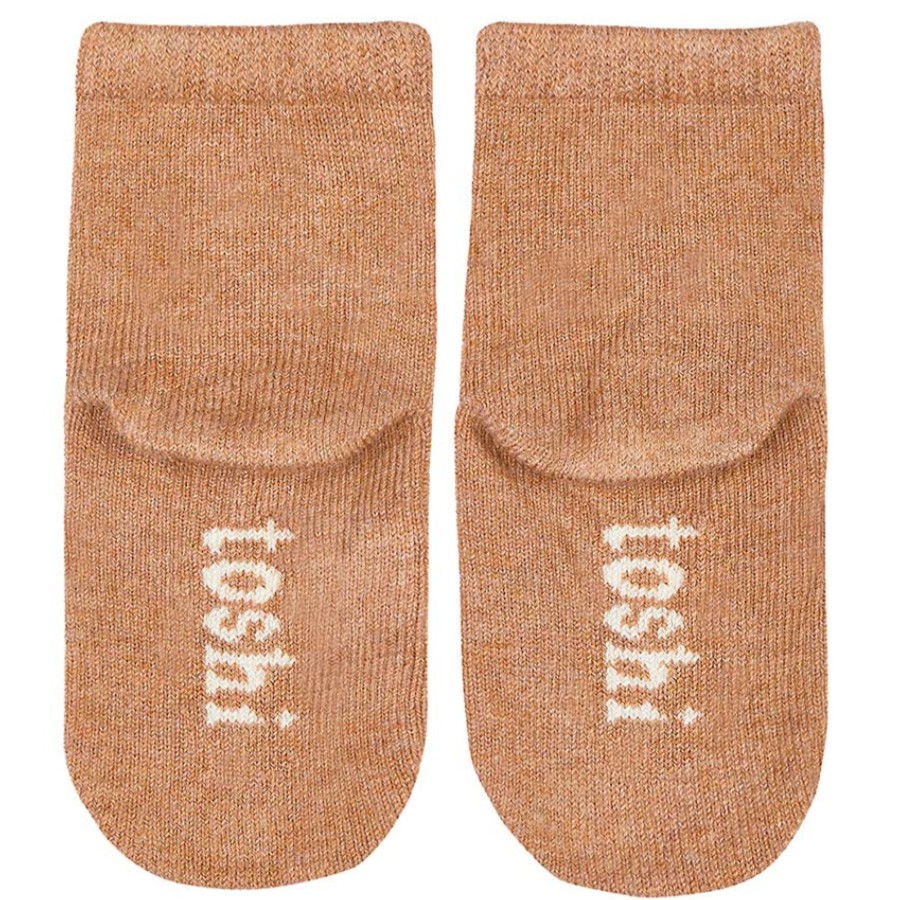 Baby [0-23M] Toshi Socks + Tights | Toshi Organic Ankle Jacquard Socks - Puppy