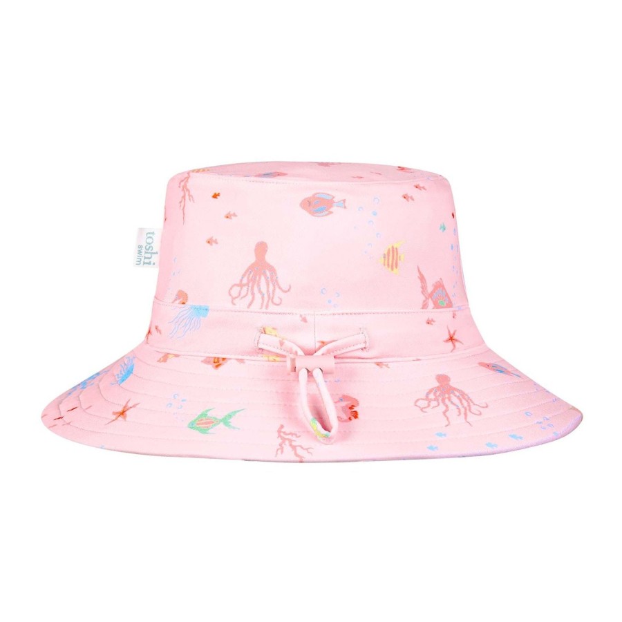 Child [2-14] Toshi Hats | Toshi Swim Sunhat - Coral