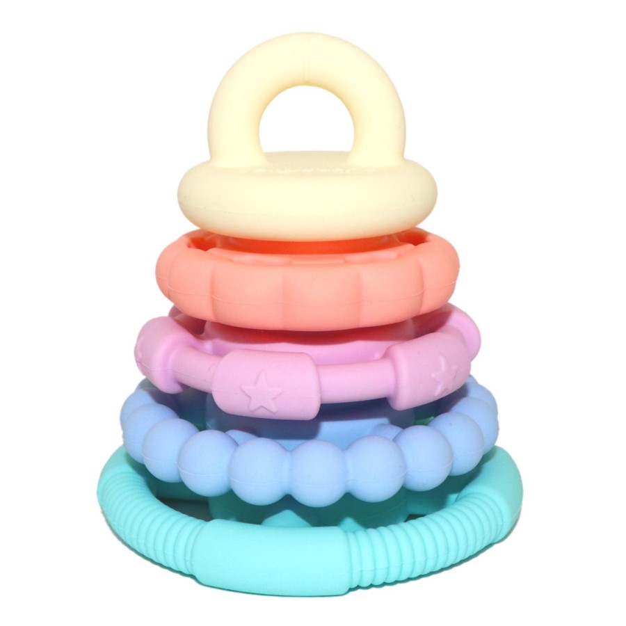 Baby [0-23M] Jellystone Designs Sensory | Rainbow Stacker | Pastel