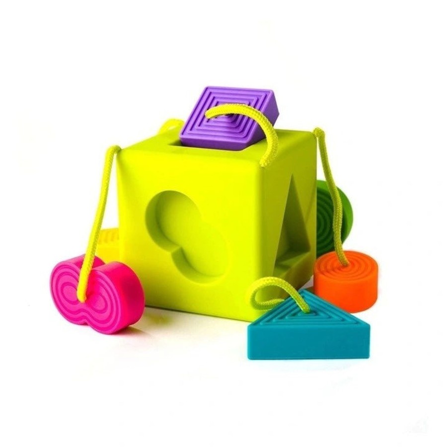 Baby [0-23M] Fat Brain Shape Sorters + Puzzles | Fat Brain - Oombee Cube