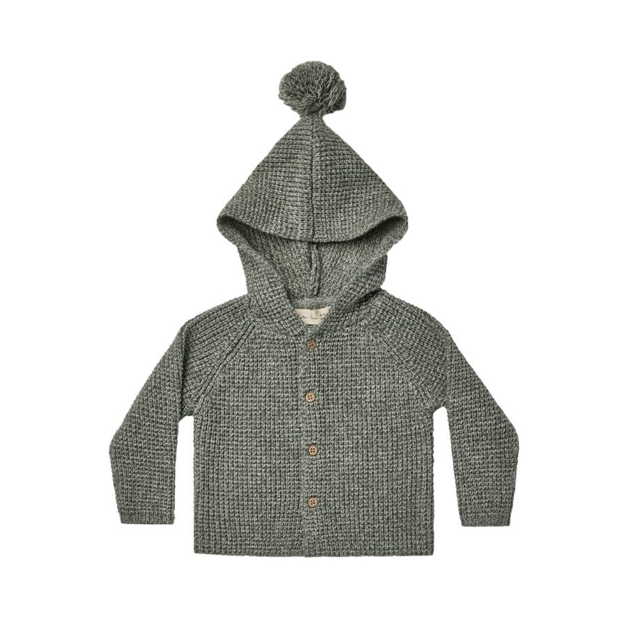 Baby [0-23M] Rylee + Cru Outerwear | Rylee + Cru Tassel Cardigan - Marine