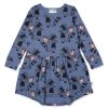 Baby [0-23M] Minti Dresses | Minti Wandering Raccoon Dress - Midnight