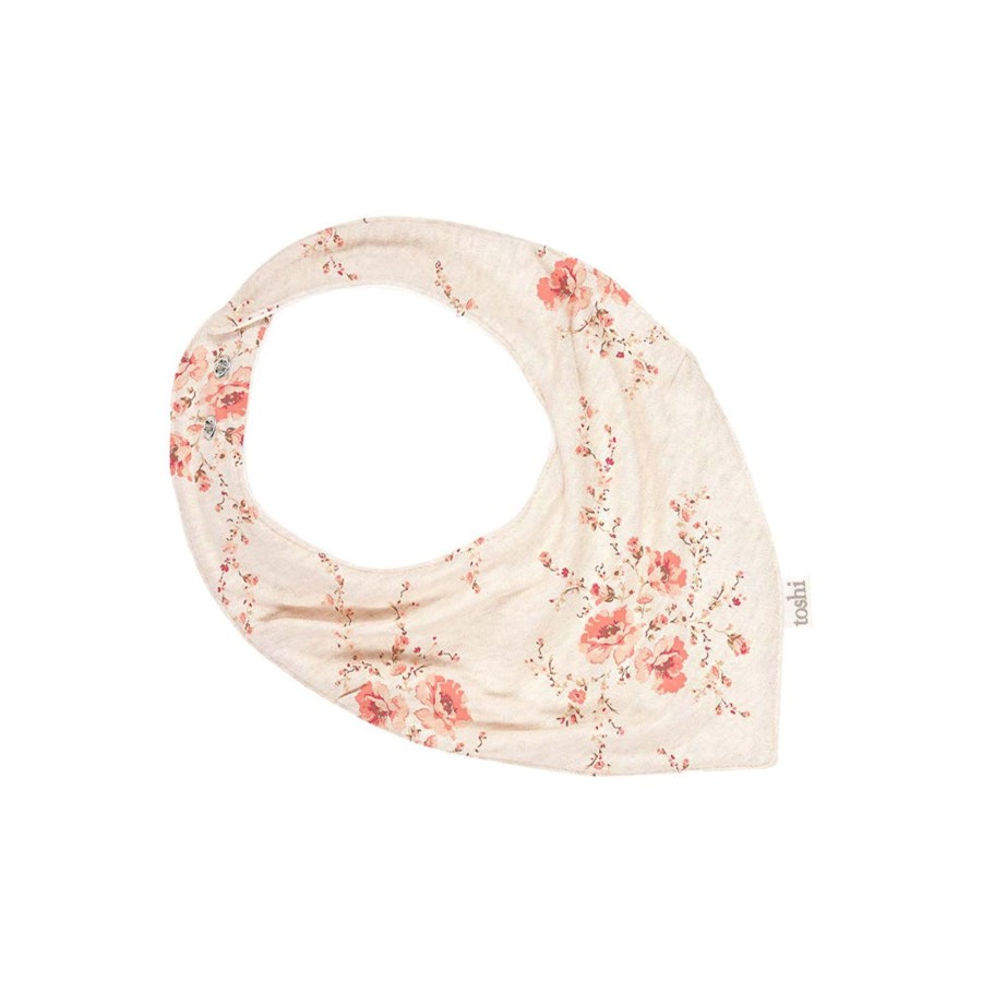 Baby [0-23M] Toshi Bibs | Toshi Baby Bandana Bib - Rustic Rose