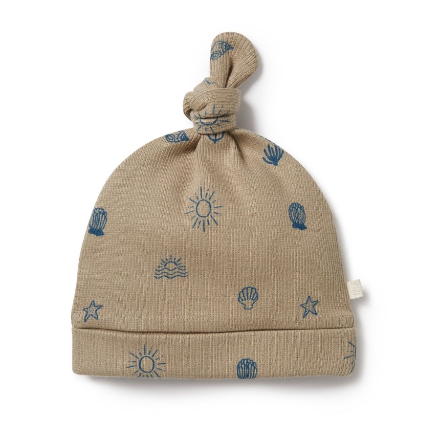 Baby [0-23M] Wilson & Frenchy Beanies | Wilson And Frenchy Organic Knot Hat Summer Days