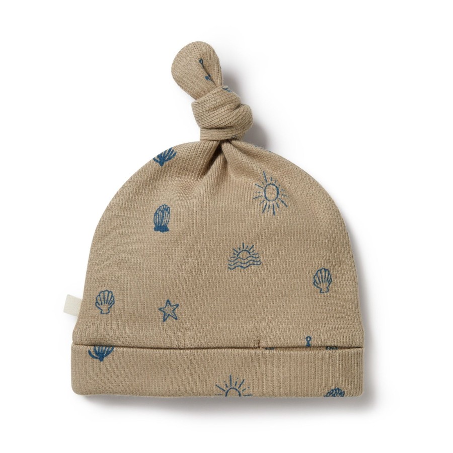 Baby [0-23M] Wilson & Frenchy Beanies | Wilson And Frenchy Organic Knot Hat Summer Days