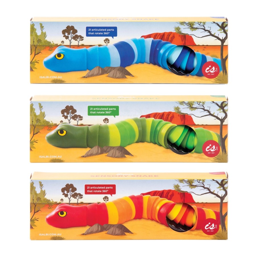 Play + Learn IS GIFT Sensory | Sensory Snake - Assorted