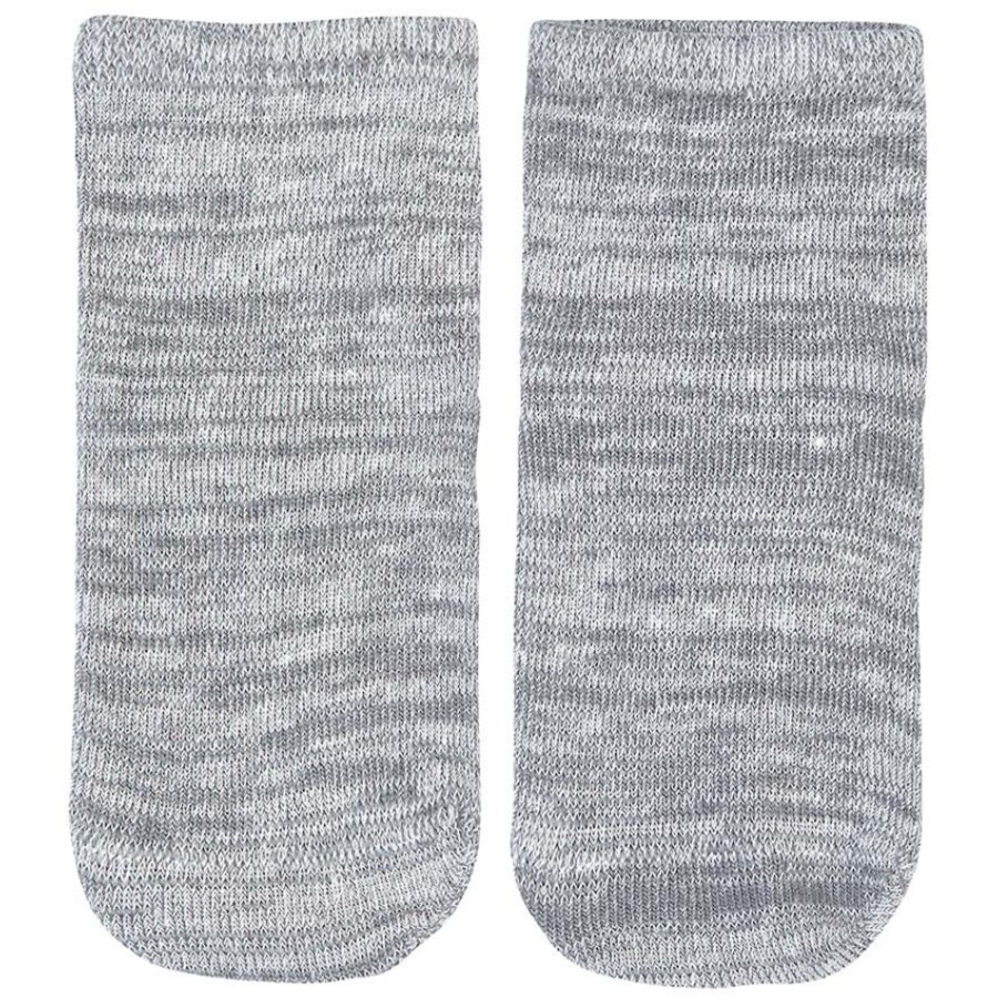 Baby [0-23M] Toshi Socks + Tights | Toshi Organic Ankle Marle Socks - Pebble