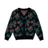 Child [2-14] Rock Your Baby Knitwear | Rock Your Baby Dino Knit Cardigan