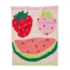 Baby [0-23M] Halcyon Nights Blankets | Halcyon Nights Eat The Rainbow Fluffy Knit Blanket