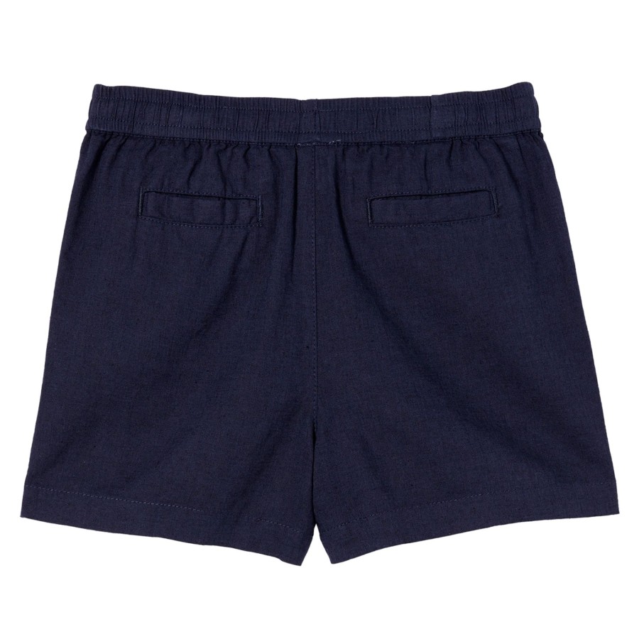 Baby [0-23M] Milky Bottoms | Milky Navy Short - Navy