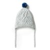 Child [2-14] Wilson & Frenchy Beanies | Wilson And Frenchy Knitted Cable Bonnet - Bluestone Fleck