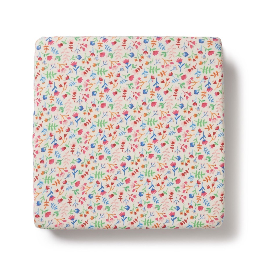 Baby [0-23M] Wilson & Frenchy Sleep | Wilson And Frenchy Organic Cot Sheet Tropical Garden