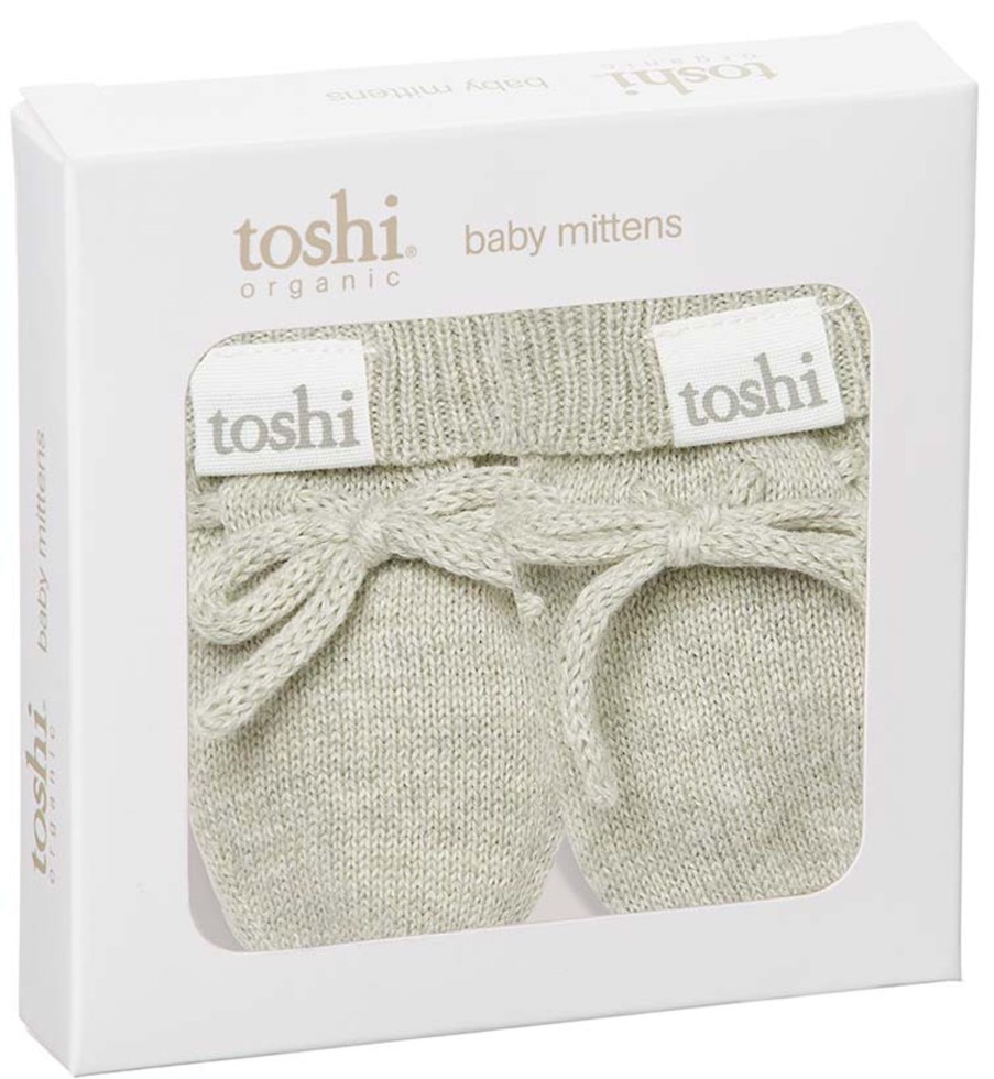 Baby [0-23M] Toshi Booties + Mittens | Toshi Organic Mittens - Marley / Thyme