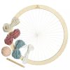 Play + Learn Micki Activity Sets | Wooden Weaving Frame - Round