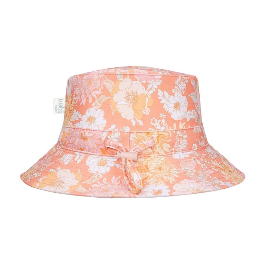 Baby [0-23M] Toshi Hats | Toshi Swim Sun Hat - Tea Rose