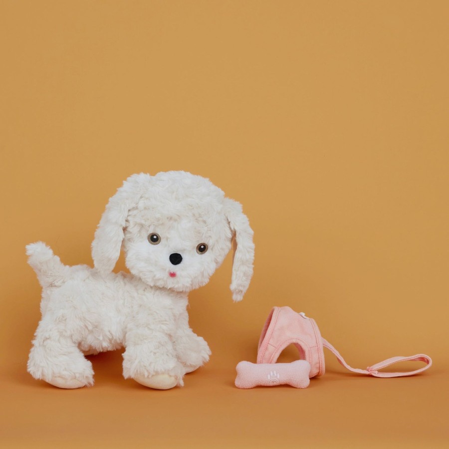 Play + Learn Olli Ella Dolls + Accessories | Olli Ella Dinkum Dog - Cookie