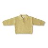 Child [2-14] Grown Jumpers | Grown Sunshine Button Up Jumper - Lemon