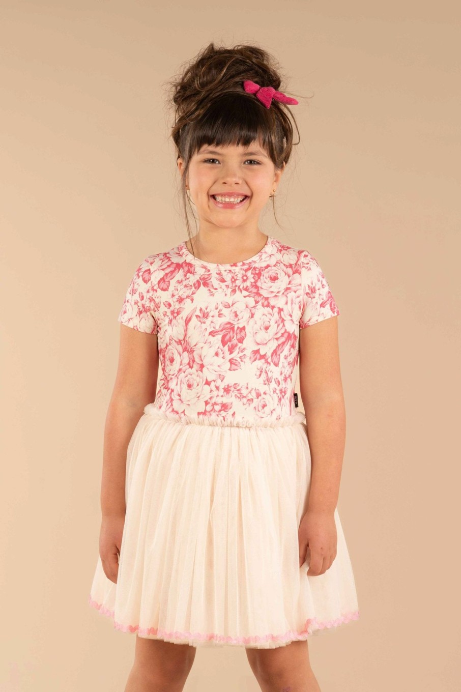 Child [2-14] Rock Your Baby Dresses | Rock Your Baby Floral Toile Circus Dress