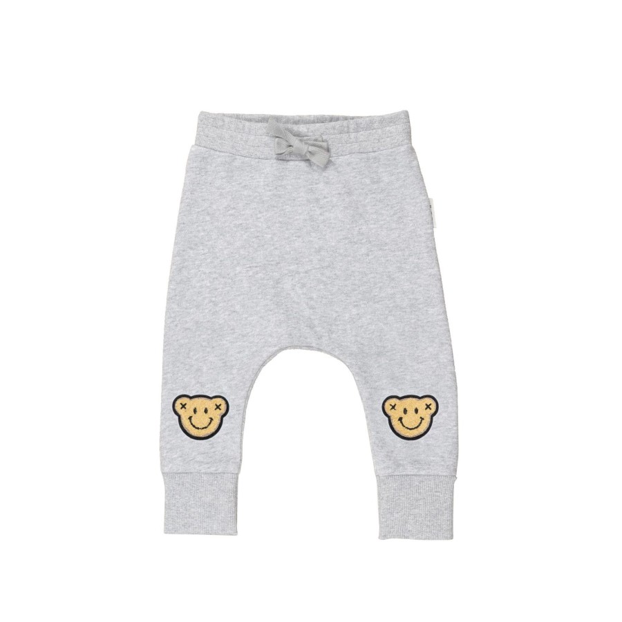 Baby [0-23M] Huxbaby Bottoms | Huxbaby Smile Bear Drop Crotch Pant