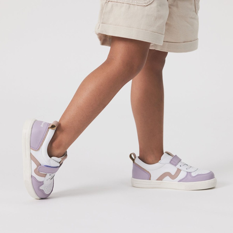 Child [2-14] Pretty Brave Footwear | Pretty Brave Xo Trainer - Lilac/Blush Combo