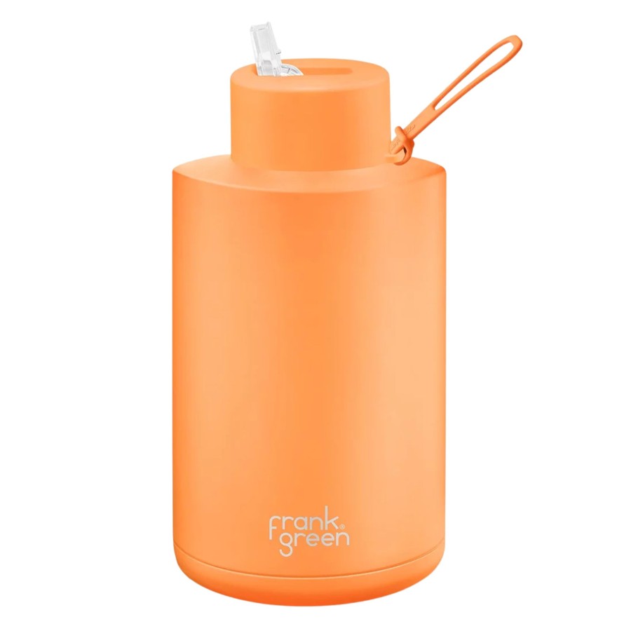 Grown Ups Frank Green | Frank Green Drink Bottle 2L - Neon Orange