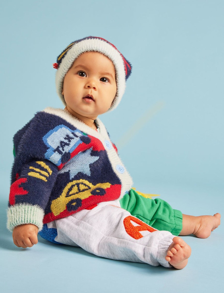 Baby [0-23M] Halcyon Nights Outerwear | Halcyon Nights Knit Cardigan - Seoul City