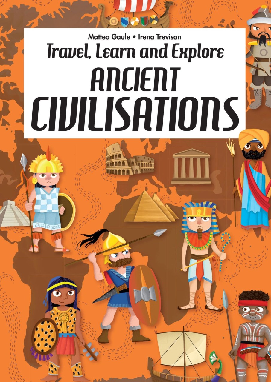 Play + Learn Sassi Puzzles | Travel Learn Explore Puzzle & Book Set - Ancient Civilisations