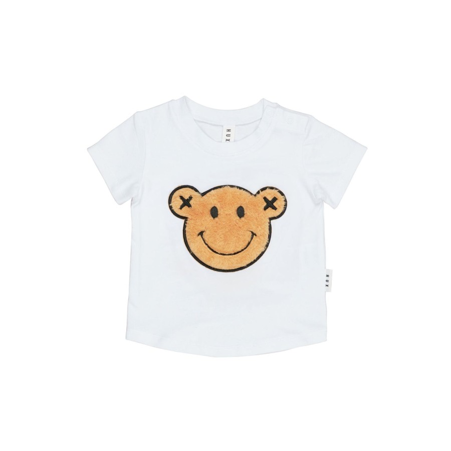 Child [2-14] Huxbaby Tops | Huxbaby Smile Bear T-Shirt