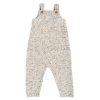 Child [2-14] Grown Knitwear | Grown Organic Funfetti Overalls - Sea