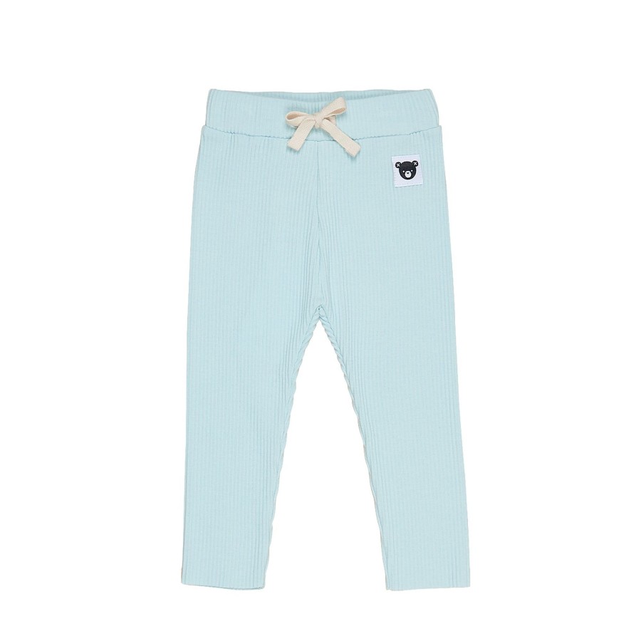 Child [2-14] Huxbaby Bottoms | Huxbaby Sky Rib Legging