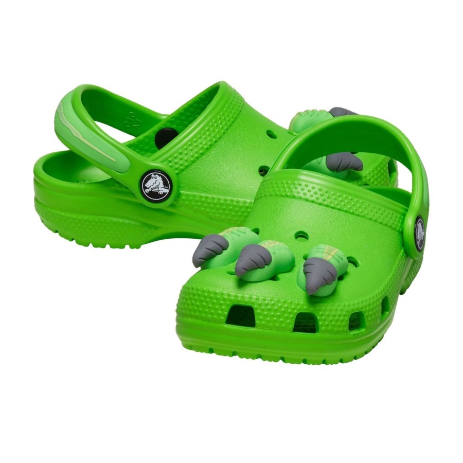 Baby [0-23M] Crocs Footwear | Crocs Classic I Am Dinosaur Clog - Green Slime