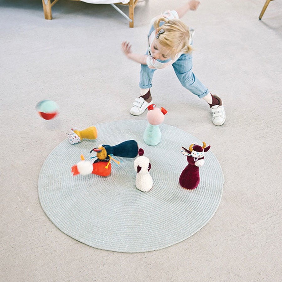 Play + Learn Lilliputiens Animals | Lilliputiens - Bowling Pins Farm