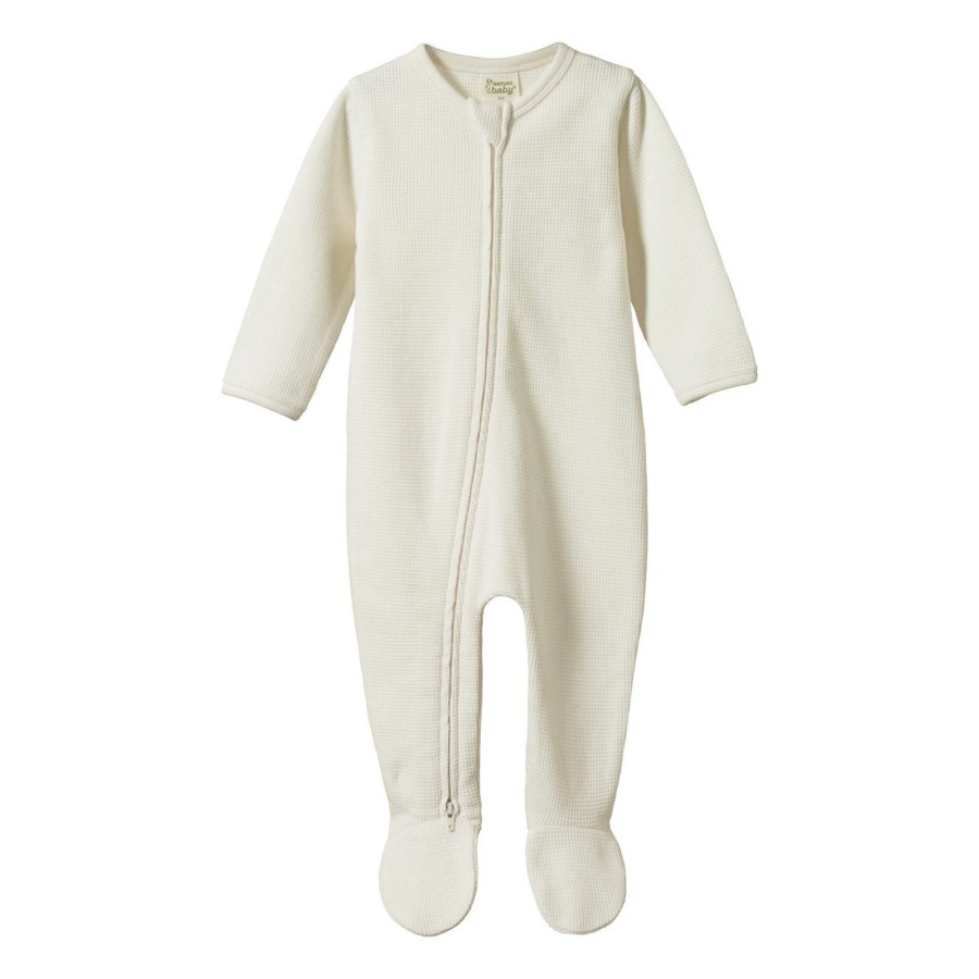 Baby [0-23M] Nature Baby Sleep | Nature Baby Dreamlands Suit Waffle - Natural