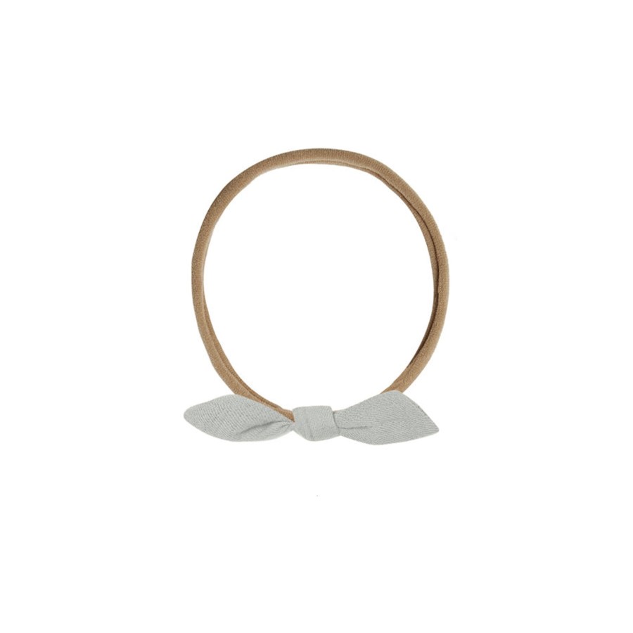 Baby [0-23M] Quincy Mae Hair Accessories | Quincy Mae Little Knot Headband | Sky - Brown