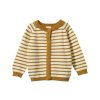 Child [2-14] Nature Baby Knitwear | Nature Baby Piper Cardigan - Palm Sailor Stripe