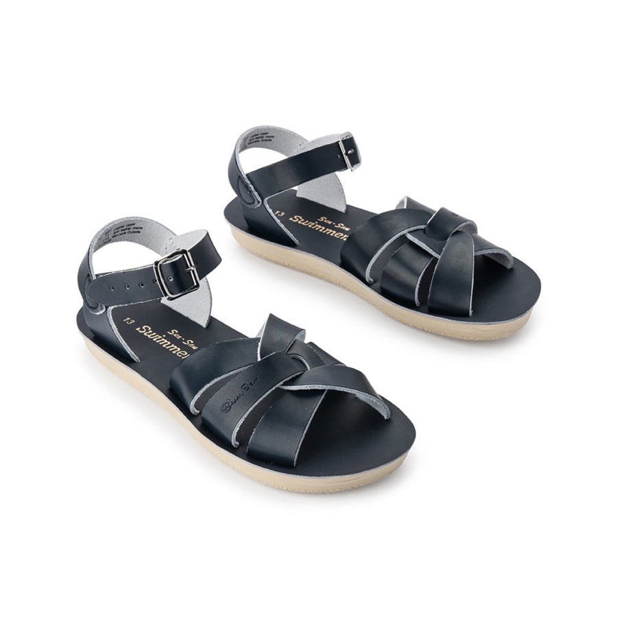 Grown Ups Saltwater Sandals | Saltwater Sandals Adults Sun San Swimmer Navy