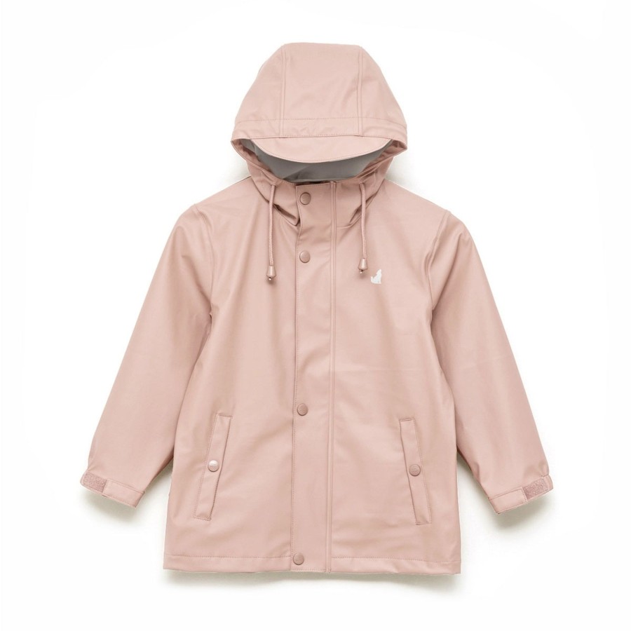 Baby [0-23M] Crywolf Rainwear | Crywolf Play Jacket - Dusty Pink